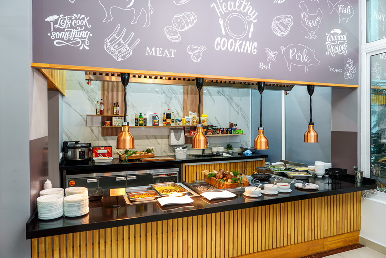 Открытая кухня