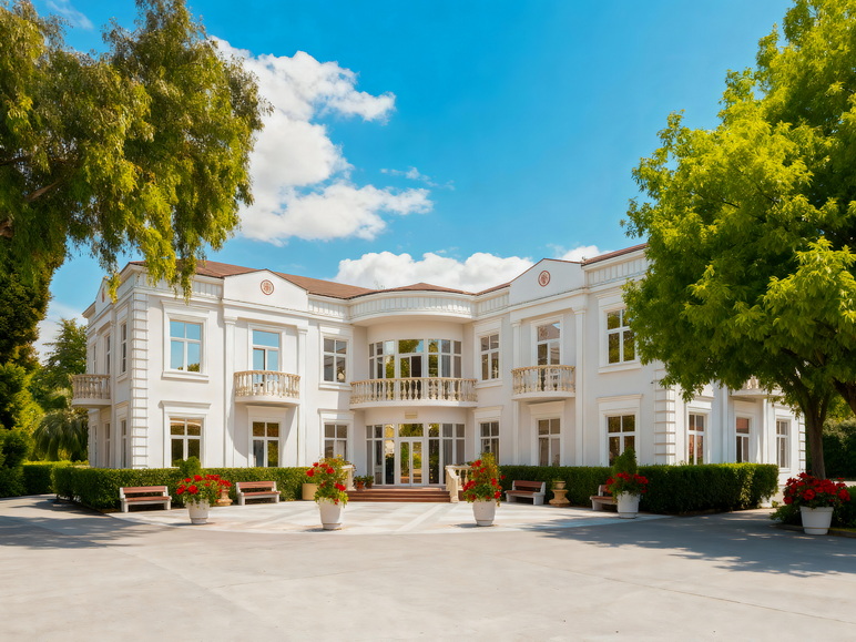 Территория санатория «Южное Взморье»