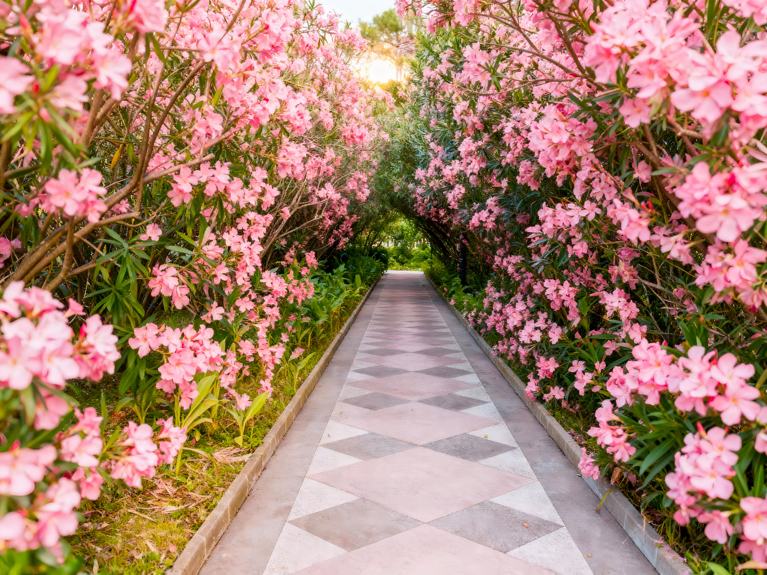 Территория санатория